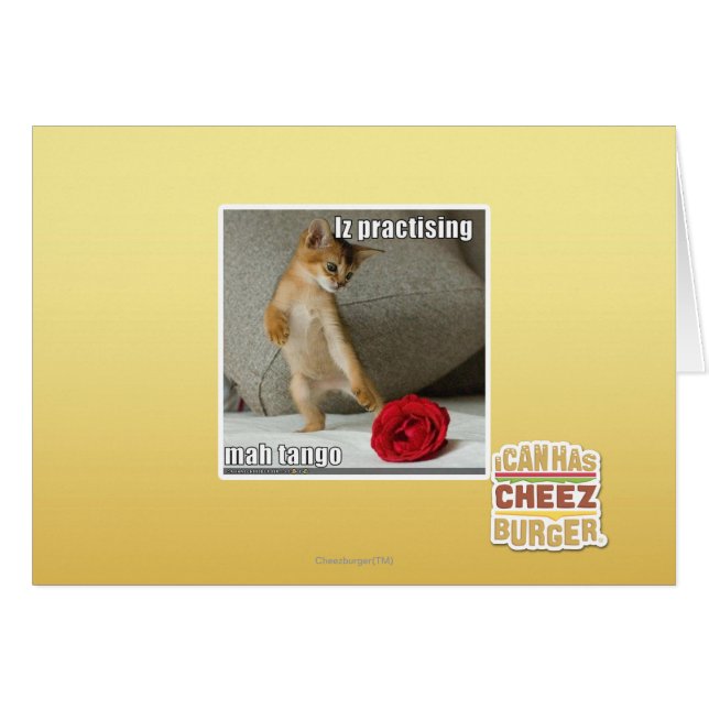 Iz die mah tango oefent (Voorkant Horizontaal)