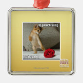 Iz die mah tango oefent metalen ornament (Voorkant)