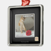 Iz die mah tango oefent metalen ornament (Links)