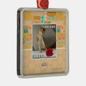 Iz die mah tango oefent metalen ornament (Rechts)