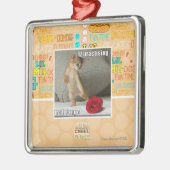 Iz die mah tango oefent metalen ornament (Links)