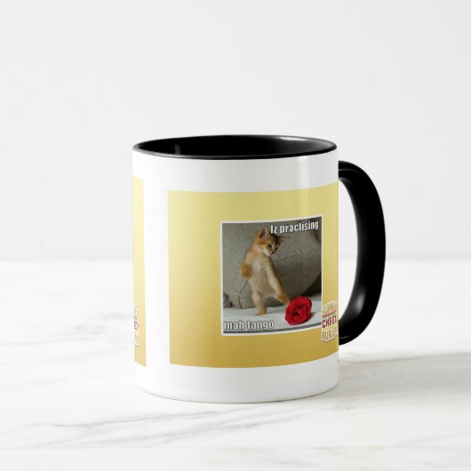 Iz die mah tango oefent mok (Voorkant rechts)