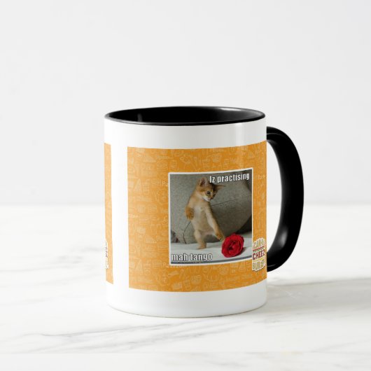 Iz die mah tango oefent mok (Voorkant rechts)