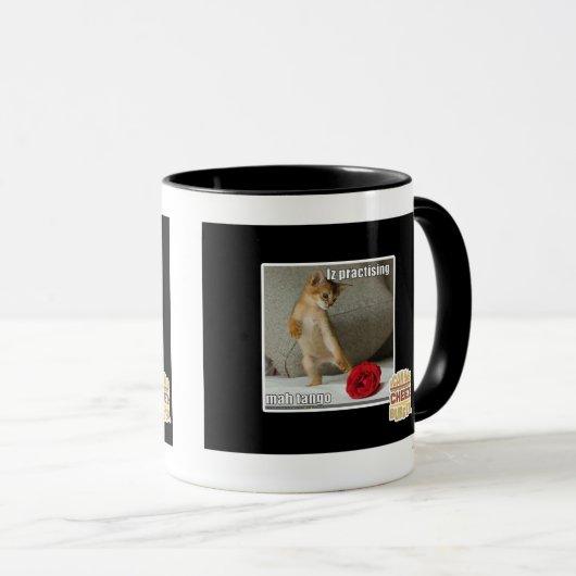 Iz die mah tango oefent mok (Voorkant rechts)