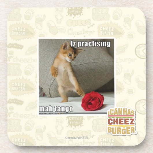 Iz die mah tango oefent onderzetter (Voorkant)