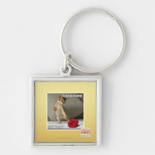 Iz die mah tango oefent sleutelhanger (Voorkant)