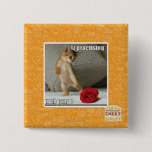 Iz die mah tango oefent vierkante button 5,1 cm