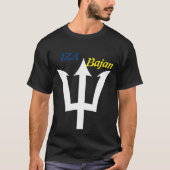 IZA Bajan, Barbados T-shirt (Voorkant)