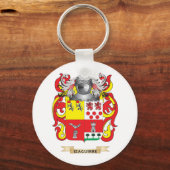 Izaguirre Coat of Arms (familiekust) Sleutelhanger (Voorkant)