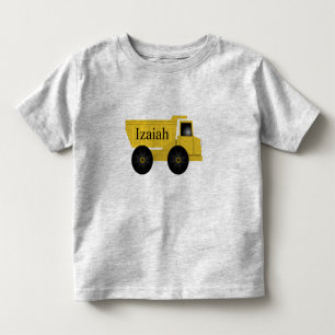 Izaiah gepersonaliseerde dumptruck Shirt