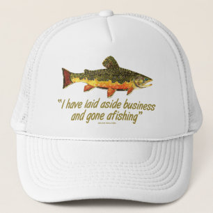 Izak Walton Vist Quote Trucker Pet