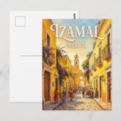Izamal Mexico Briefkaart (Voorkant / Achterkant)