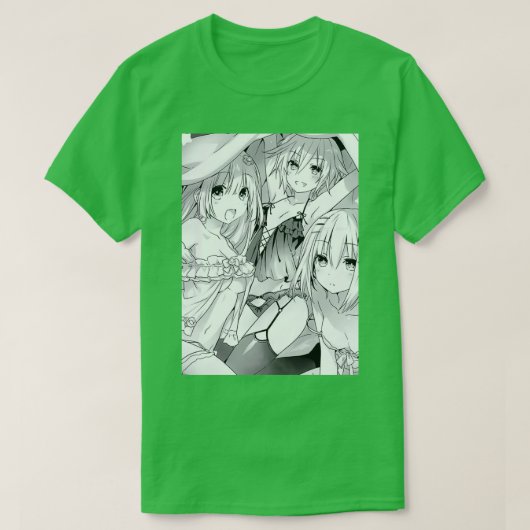 Izayoi Miku Date a Live Fine Art Anime T-shirt (Design voorkant)