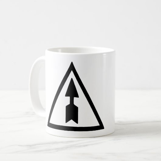 Izhevsk Arsenal Mark Coffee Mok (Voorkant links)