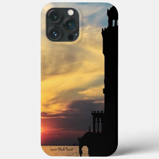 Izmir Clock Tower Sunset , Turkije Case-Mate iPhone Case (Achterkant)