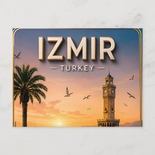 Izmir Turkije Egeïsche Zee Historische Kust Reizen Briefkaart