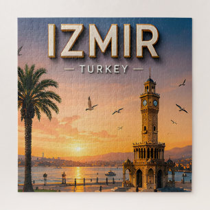 Izmir Turkije Egeïsche Zee Historische Kust Reizen Legpuzzel