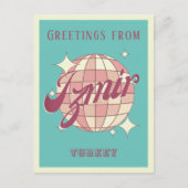 Izmir Turkije Retro  Briefkaart (Voorkant)