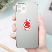 Izmir, Turkije Sticker (Telefoon)