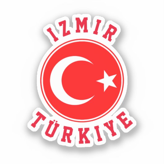 Izmir, Turkije Sticker (Voorkant)