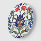 Iznik ceramics Wall Clock Grote Klok (Hoek)