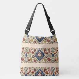 Iznik Granaatappel Ottomaanse Bloemmotieven Crossbody Tas