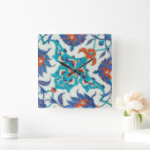 iznik keramiek vierkante klok (Huis)