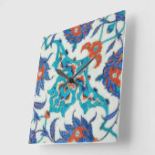 iznik keramiek vierkante klok (Hoek)