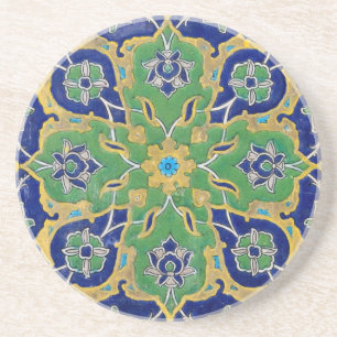 iznik keramiek zandsteen onderzetter
