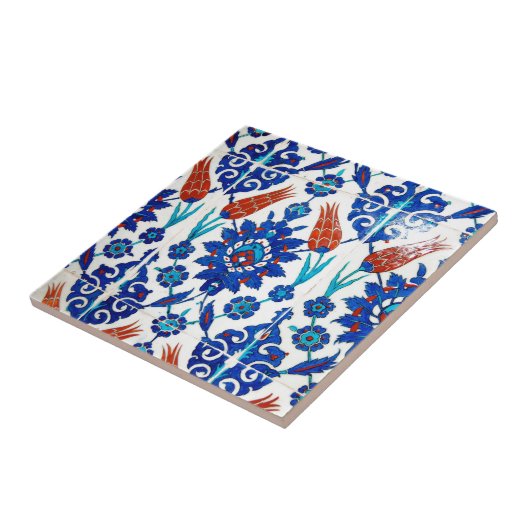 Iznik Oriental Tile Design Tegeltje (Zijkant)