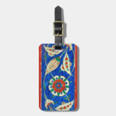 iznik-tegel bagagelabel (Voorkant verticaal)