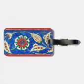 iznik-tegel bagagelabel (Achterkant horizontaal)