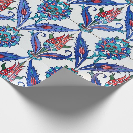 iznik-tegel cadeaupapier (Hoek)