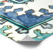 Iznik tegel met een vertegenwoordiging van Mekka Poster (Hoek)