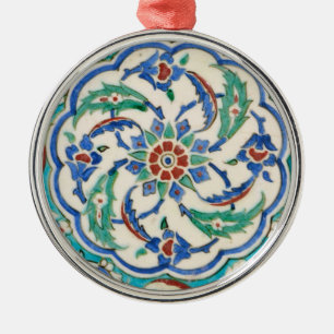 iznik-tegel metalen ornament