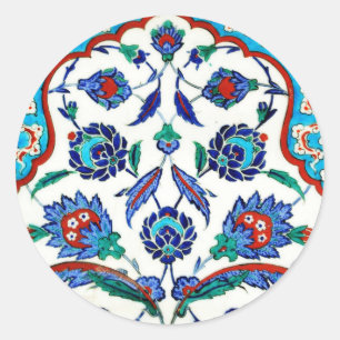iznik-tegel ronde sticker