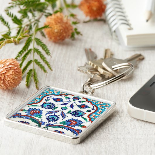 iznik-tegel sleutelhanger (Zijkant)