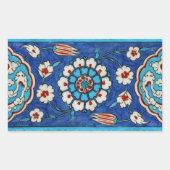 Iznik tegel Sticker (Voorkant)