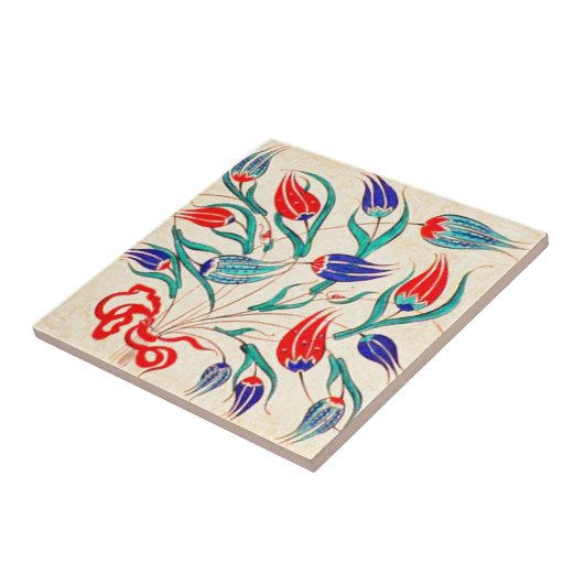 iznik tegels 3 tegeltje (Zijkant)