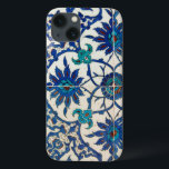 Iznik Tegels blauw Case-Mate iPhone Case<br><div class="desc">Bekende blauwe Iznik tegels gefotografeerd in de Rustem Pasha Moskee, Istanboel, Turkije. Dit bloemenontwerp brengt de vredige rust en elegantie van heilige ruimtes in uw dag.</div>