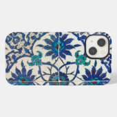 Iznik Tegels blauw iPhone Hoesje (Achterkant horizontaal)