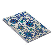 Iznik Tegels blauw Notitieboek (Rechterzijde)