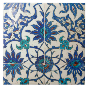 Iznik Tegels blauw Tegeltje