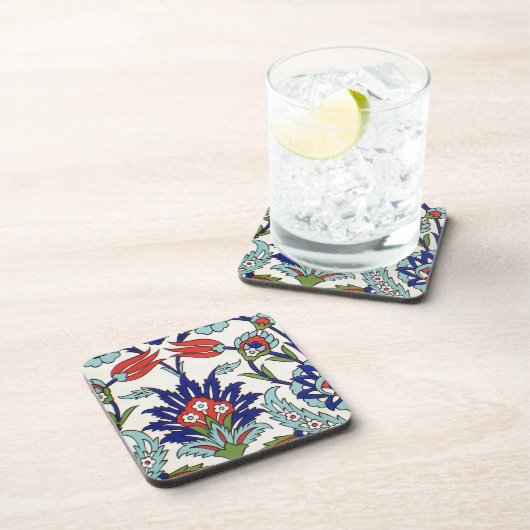 Iznik tegels Cork Onderzetter (Rechterzijde)