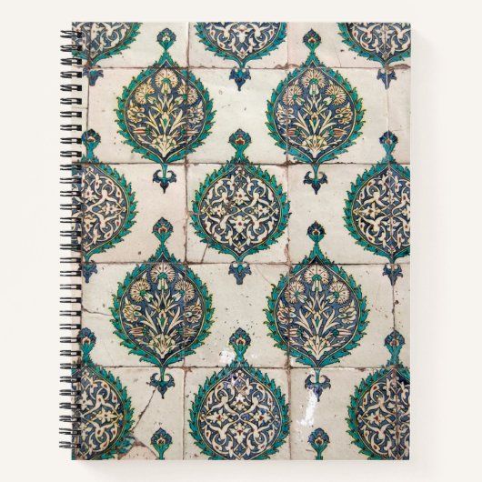 Iznik Tegels Groen Notitieboek (Voorkant)