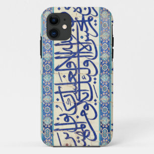 Iznik tegels met islamitische kalligrafie iPhone 11 hoesje