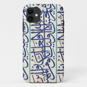 Iznik tegels met islamitische kalligrafie iPhone 11 hoesje