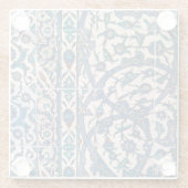 Iznik Tegels verweven Glazen Onderzetter (Achterkant)