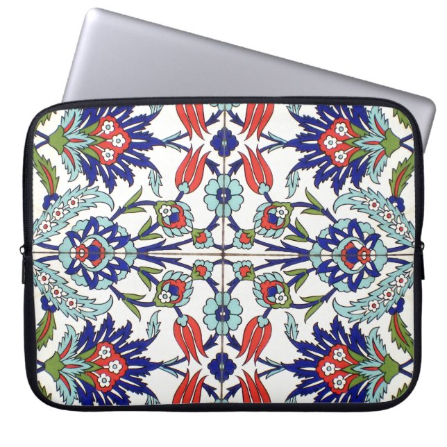 Iznik tegles Electronics Bag Laptop Sleeve (Voorkant)