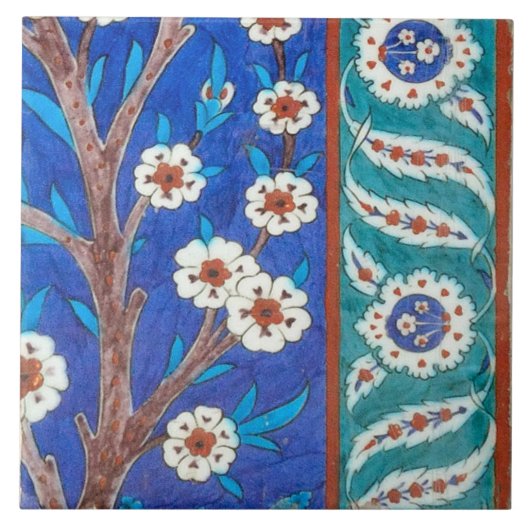 Iznik Tile Tegeltje (Voorkant)